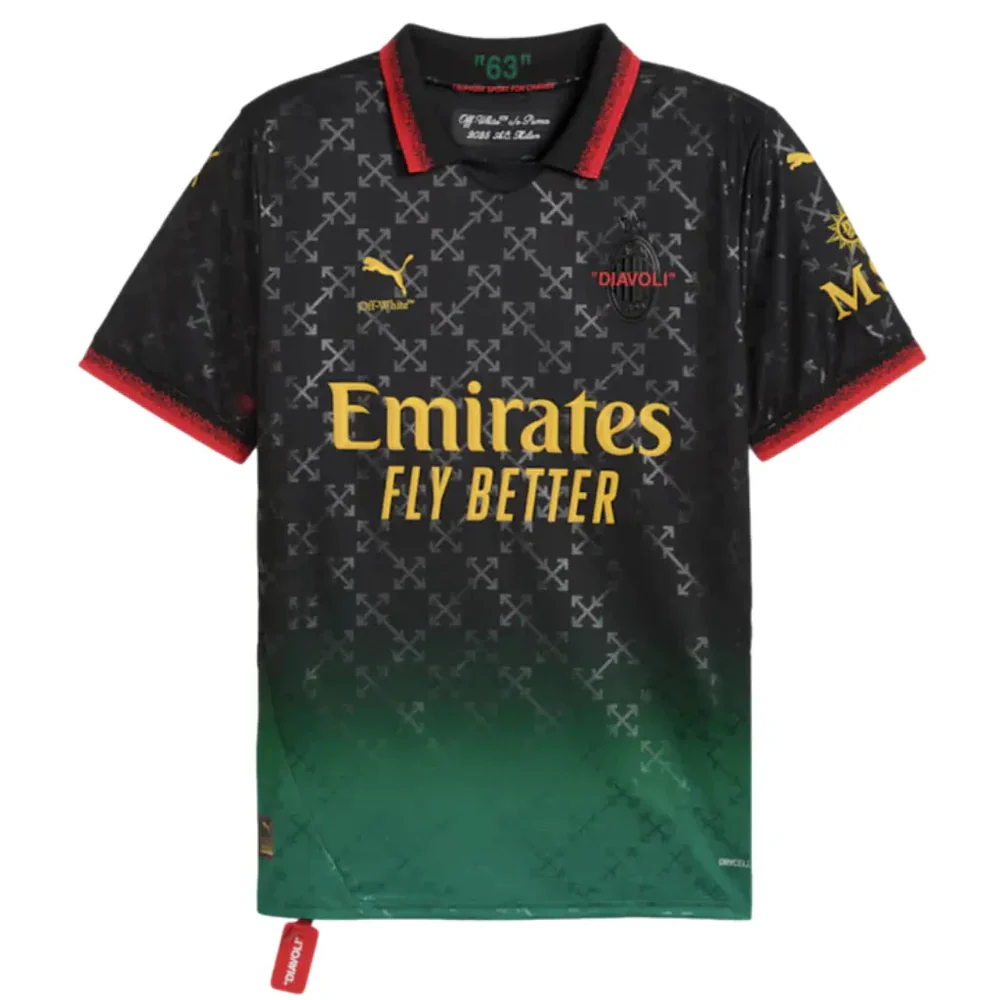 UNIFORME MILAN X OFFWHITE BLACK