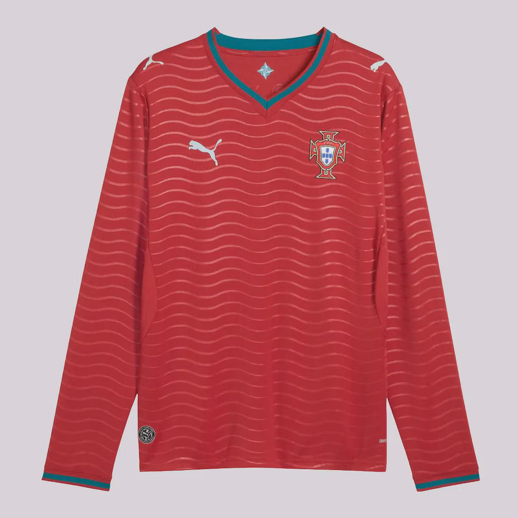 UNIFORME HOME PORTUGAL 1 MANGA LONGA