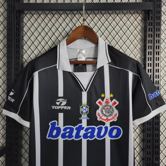 UNIFORME CORINTHIANS 1999 PRETA
