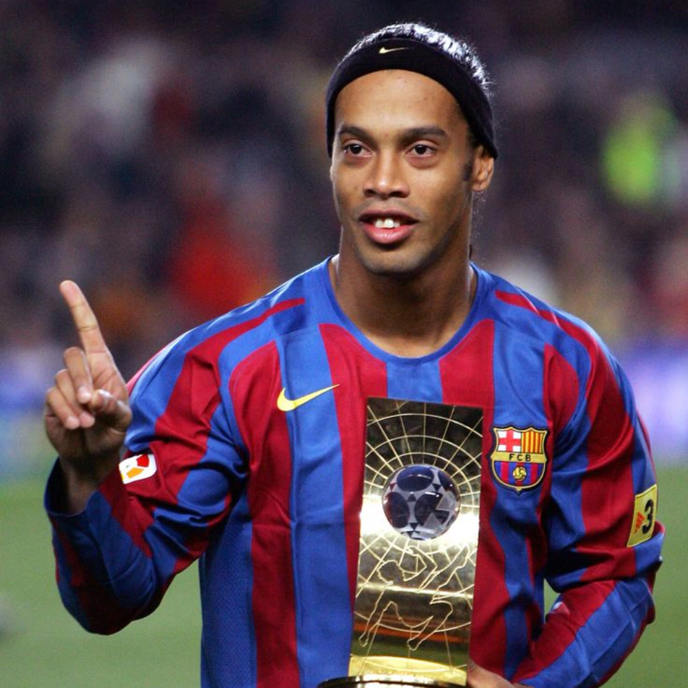 UNIFORME BARCELONA 2005 RONALDINHO 10