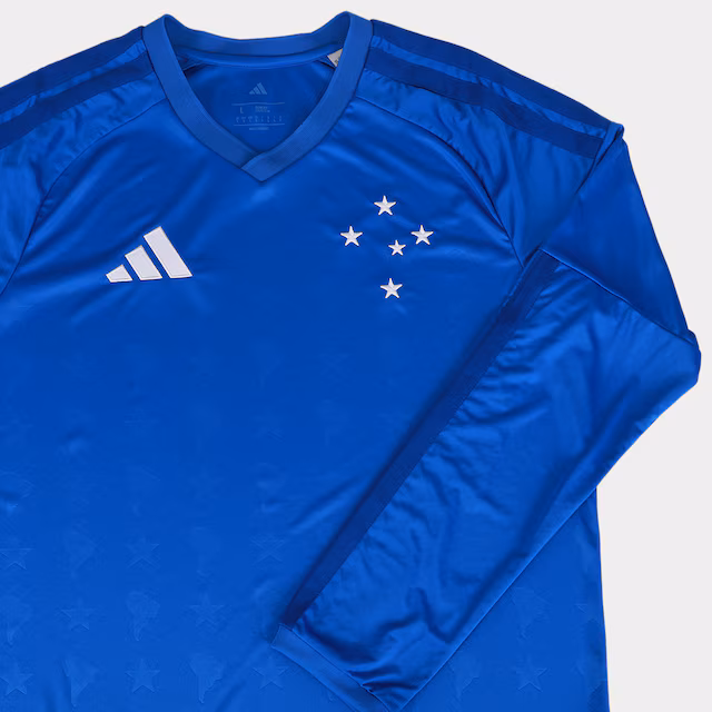 UNIFORME CRUZEIRO HOME 2026 MANGA LONGA