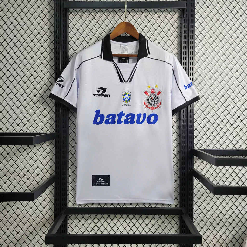 UNIFORME CORINTHIANS 1999 BRANCA