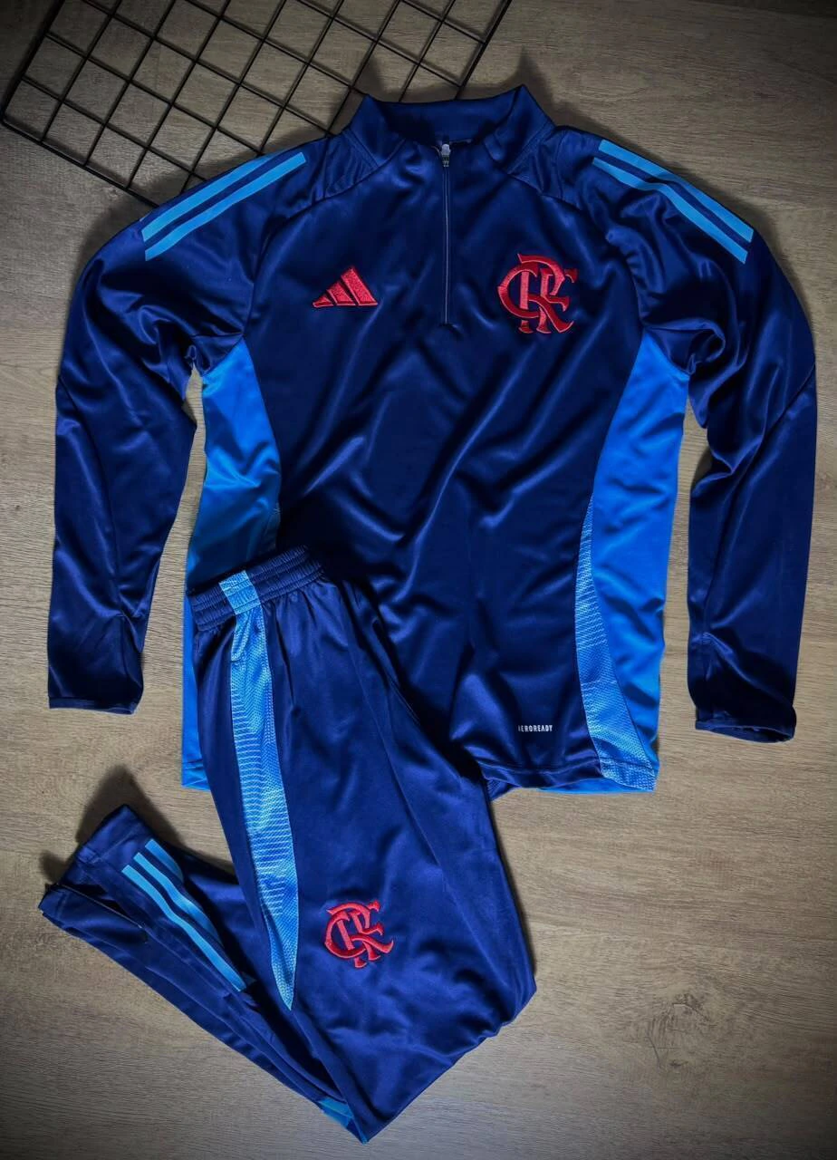 KIT AGASALHO FLAMENGO AZUL