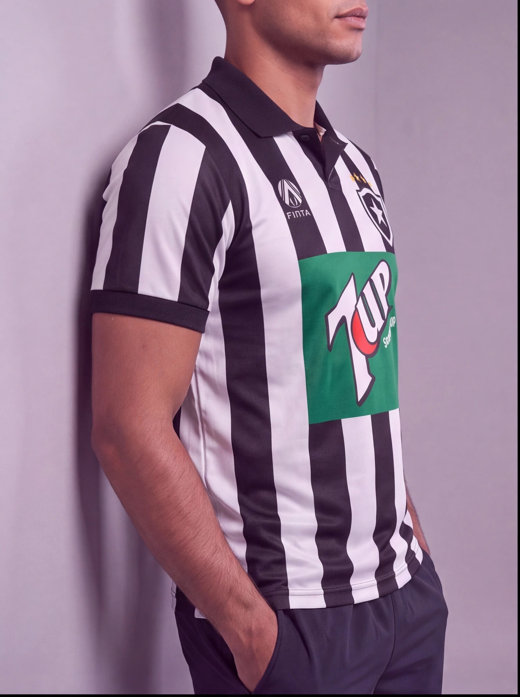 UNIFORME BOTAFOGO 1995 LISTRADO