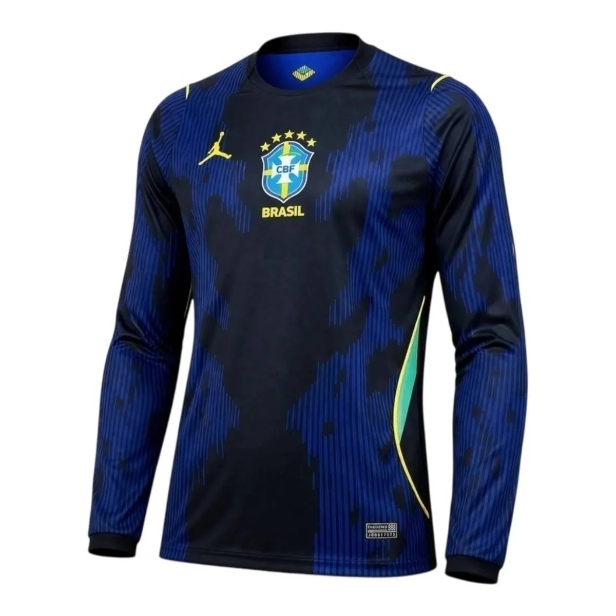 UNIFORME HOME BRASIL MANGA LONGA