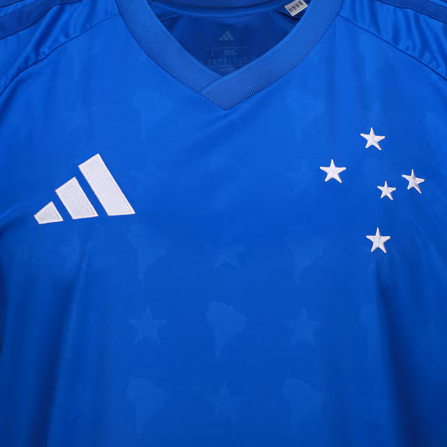 UNIFORME CRUZEIRO HOME 2026 MANGA LONGA