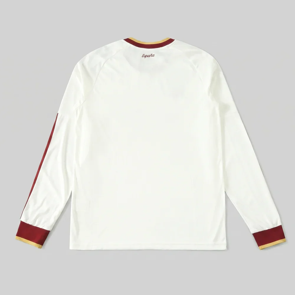 UNIFORME ESPANHA AWAY MANGA LONGA