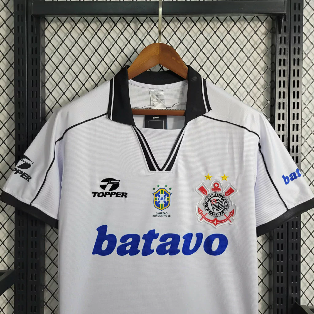 UNIFORME CORINTHIANS 1999 BRANCA