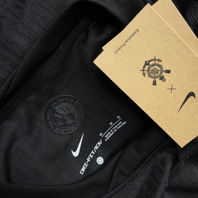 UNIFORME CORINTHINS ALL BLACK