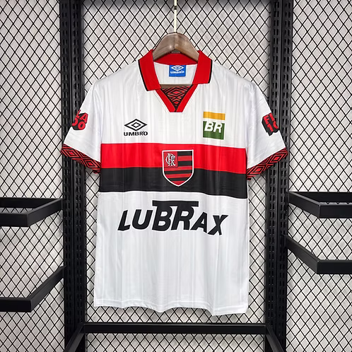 UNIFORME FLAMENGO 1995/96 BRANCA
