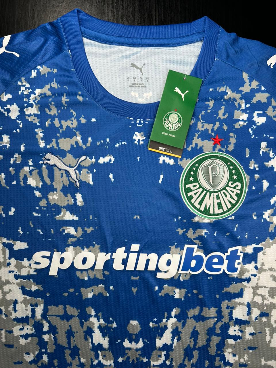 UNIFORME PALMEIRAS 2026 GOLEIRO AZUL