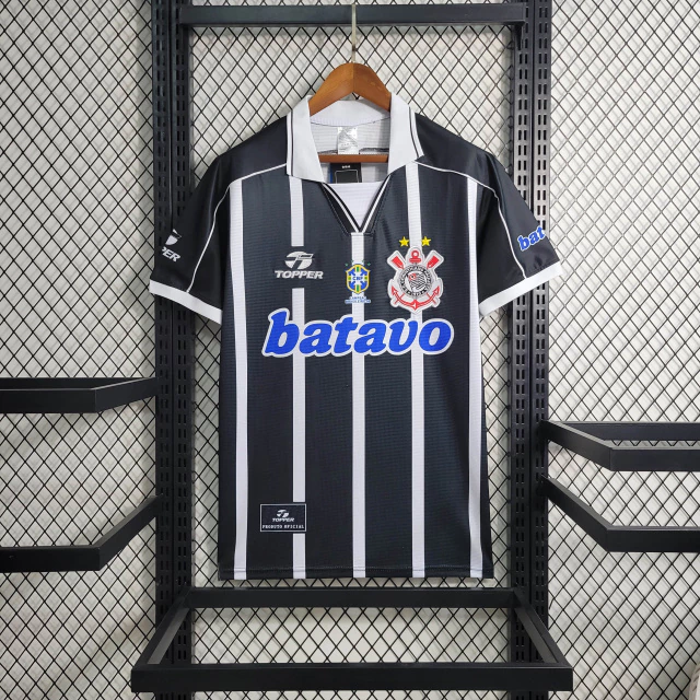 UNIFORME CORINTHIANS 1999 PRETA