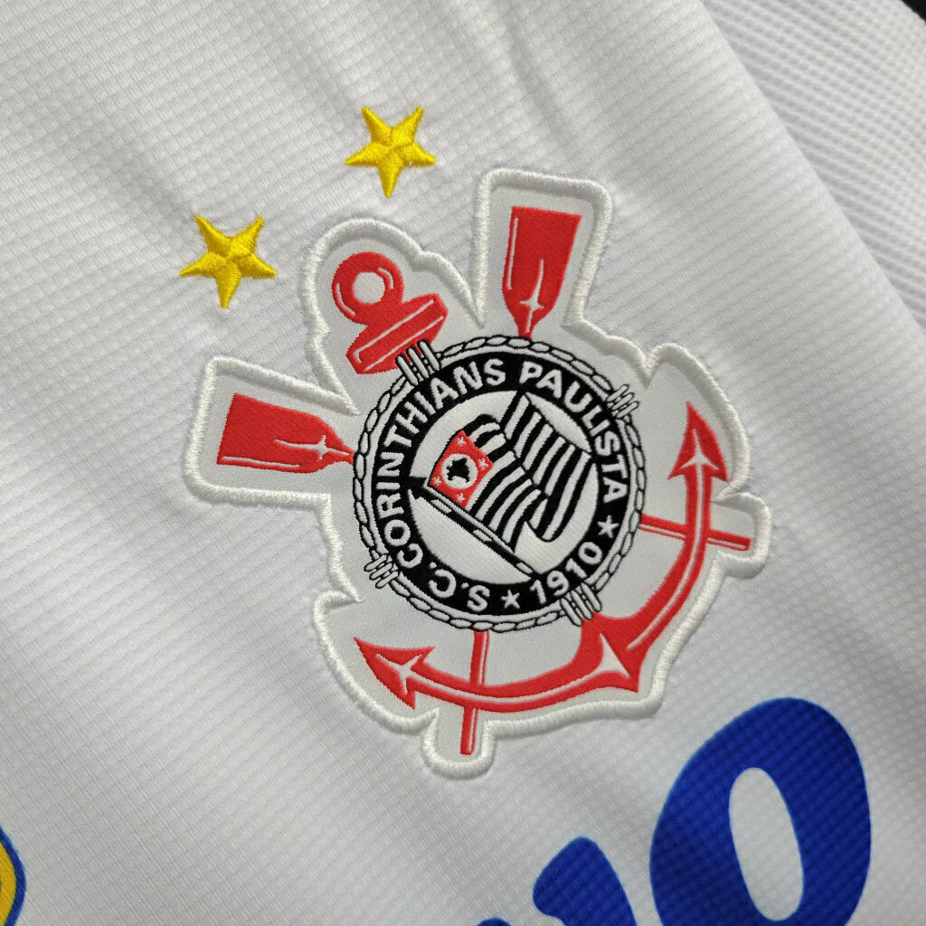 UNIFORME CORINTHIANS 1999 BRANCA